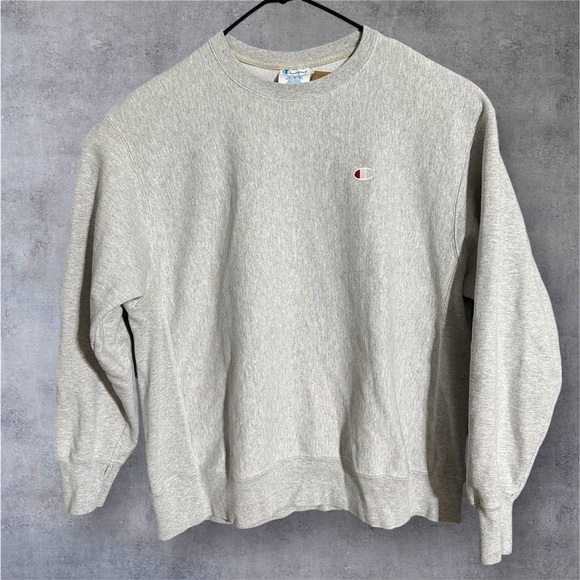 Champion Other - Champion Reverse Weave Sweatshirt Adult Size X Large Light Gray-Made In Honduras